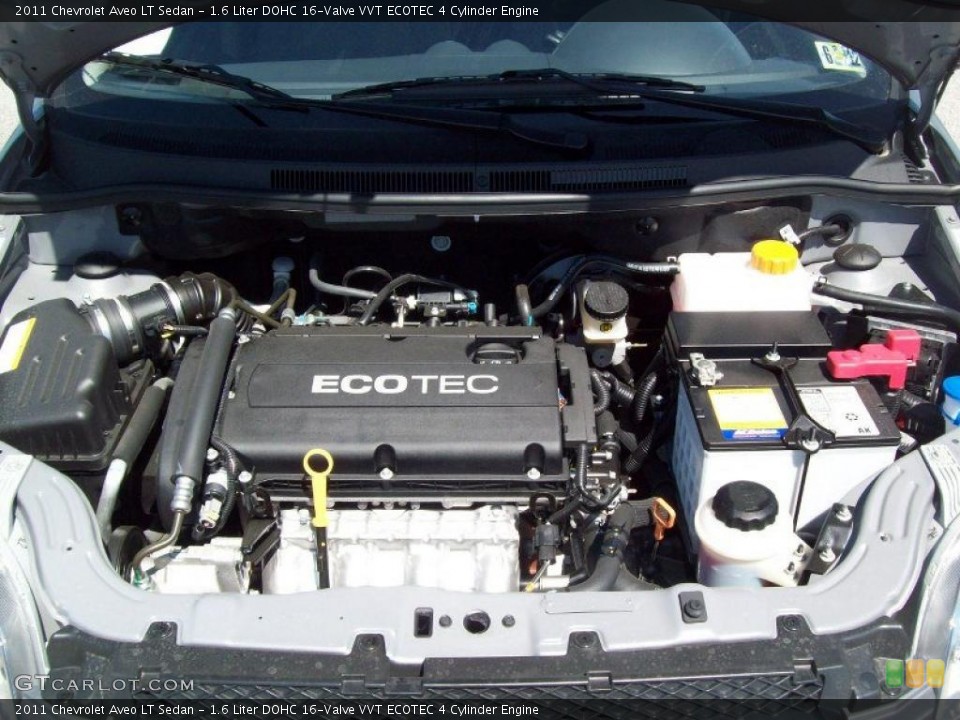 1.6 Liter DOHC 16-Valve VVT ECOTEC 4 Cylinder Engine for the 2011 Chevrolet Aveo #49128407