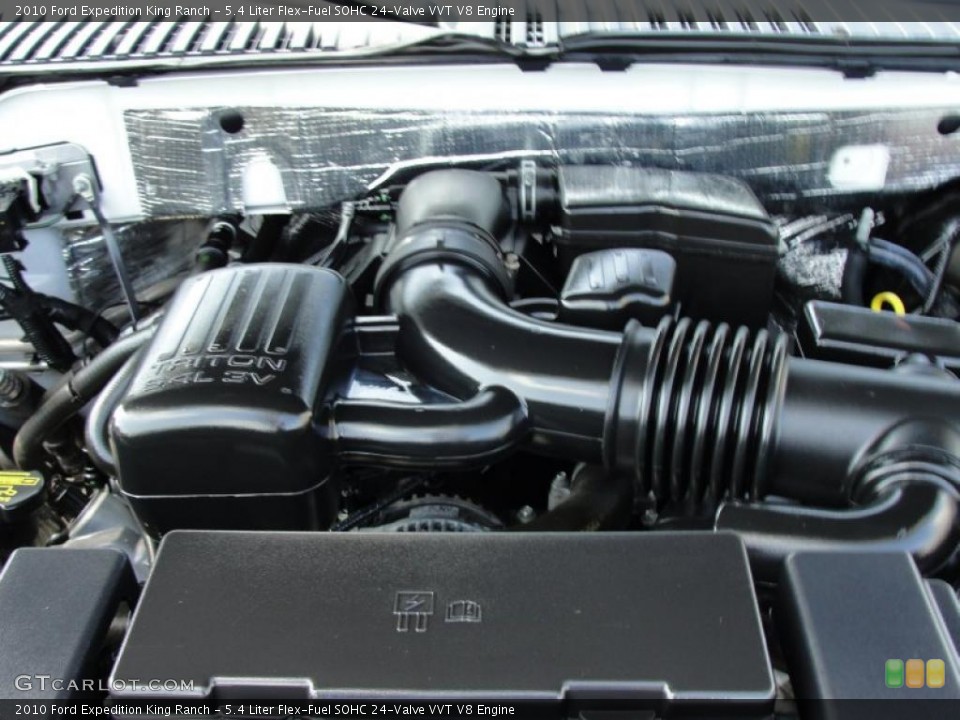 5.4 Liter Flex-Fuel SOHC 24-Valve VVT V8 Engine for the 2010 Ford Expedition #49128806