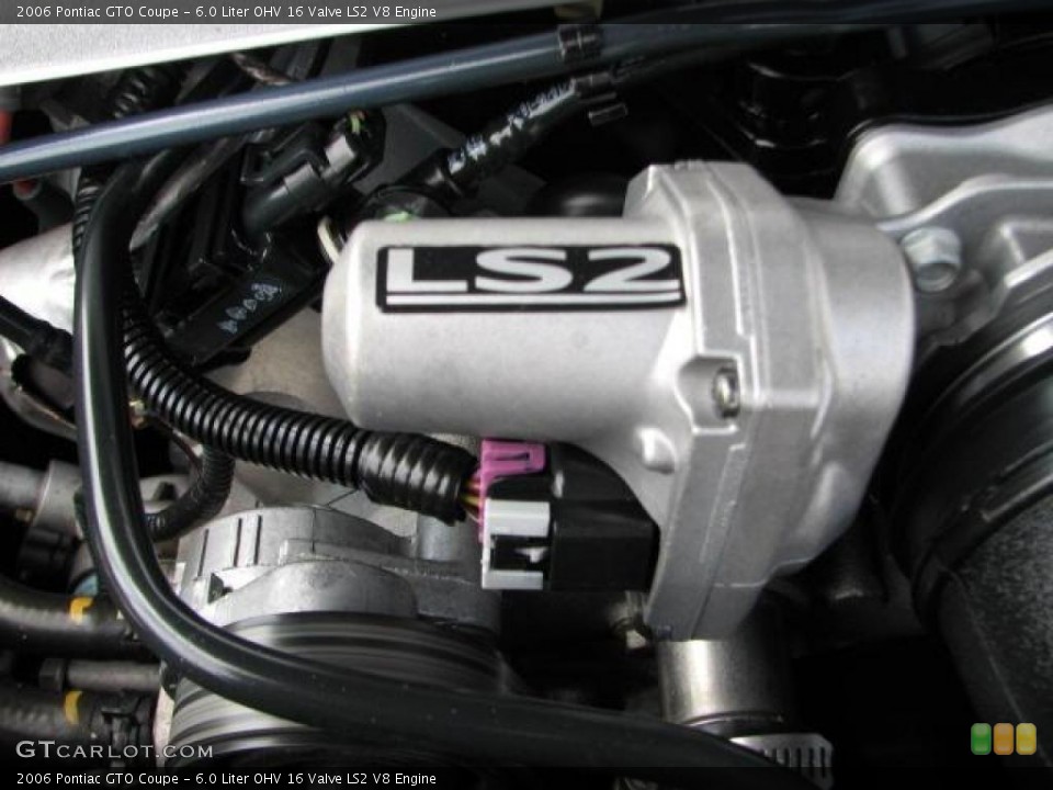 6.0 Liter OHV 16 Valve LS2 V8 Engine for the 2006 Pontiac GTO #49130047