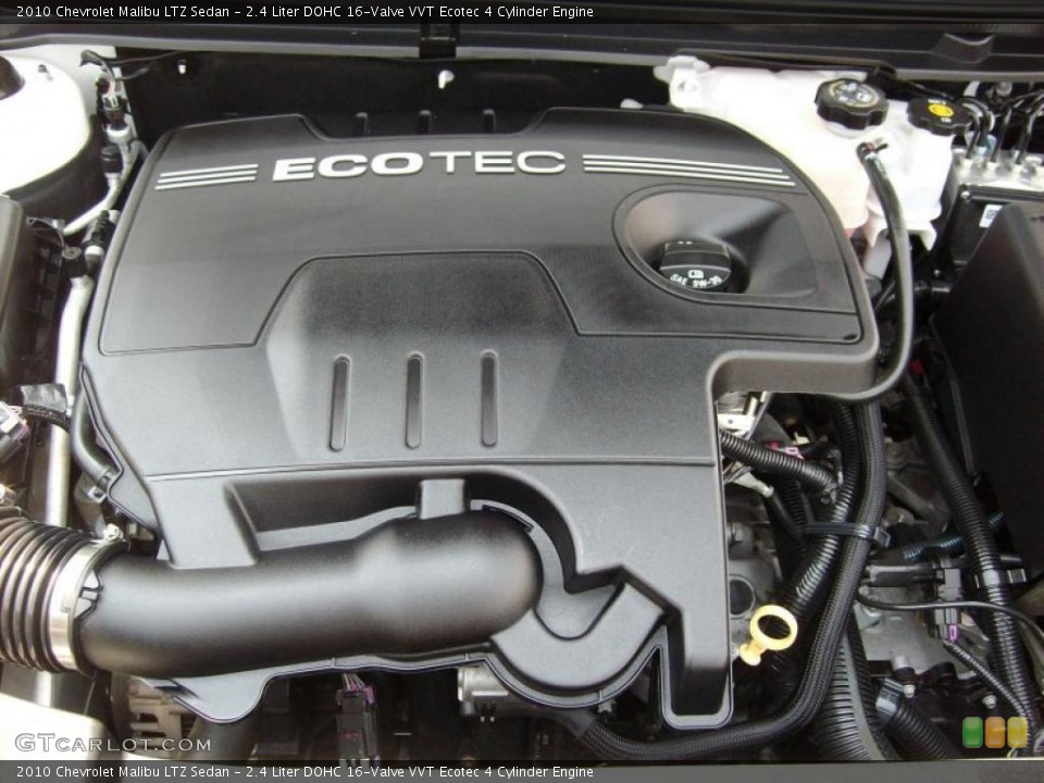 2.4 Liter DOHC 16-Valve VVT Ecotec 4 Cylinder Engine for the 2010 Chevrolet Malibu #49137998