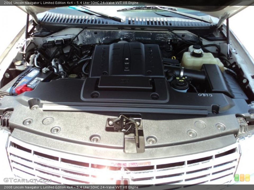 5.4 Liter SOHC 24-Valve VVT V8 Engine for the 2008 Lincoln Navigator #49153954