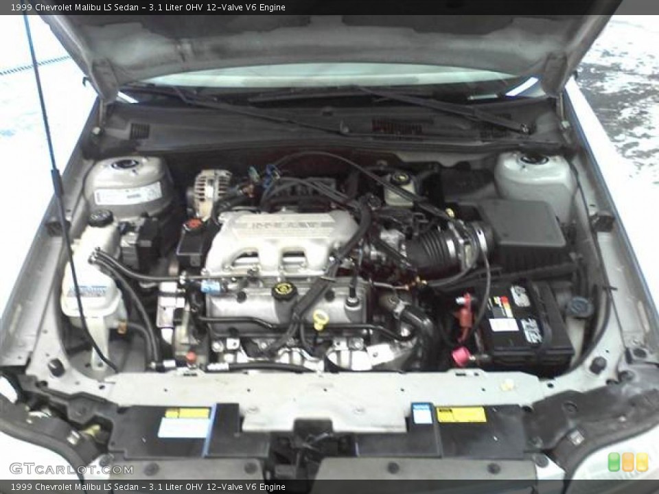 3.1 Liter OHV 12-Valve V6 Engine for the 1999 Chevrolet Malibu #49160033