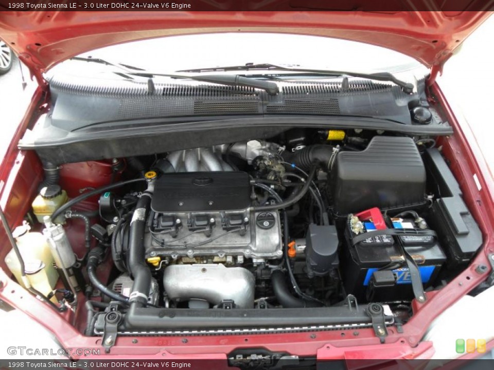 3.0 Liter DOHC 24-Valve V6 Engine for the 1998 Toyota Sienna #49164506