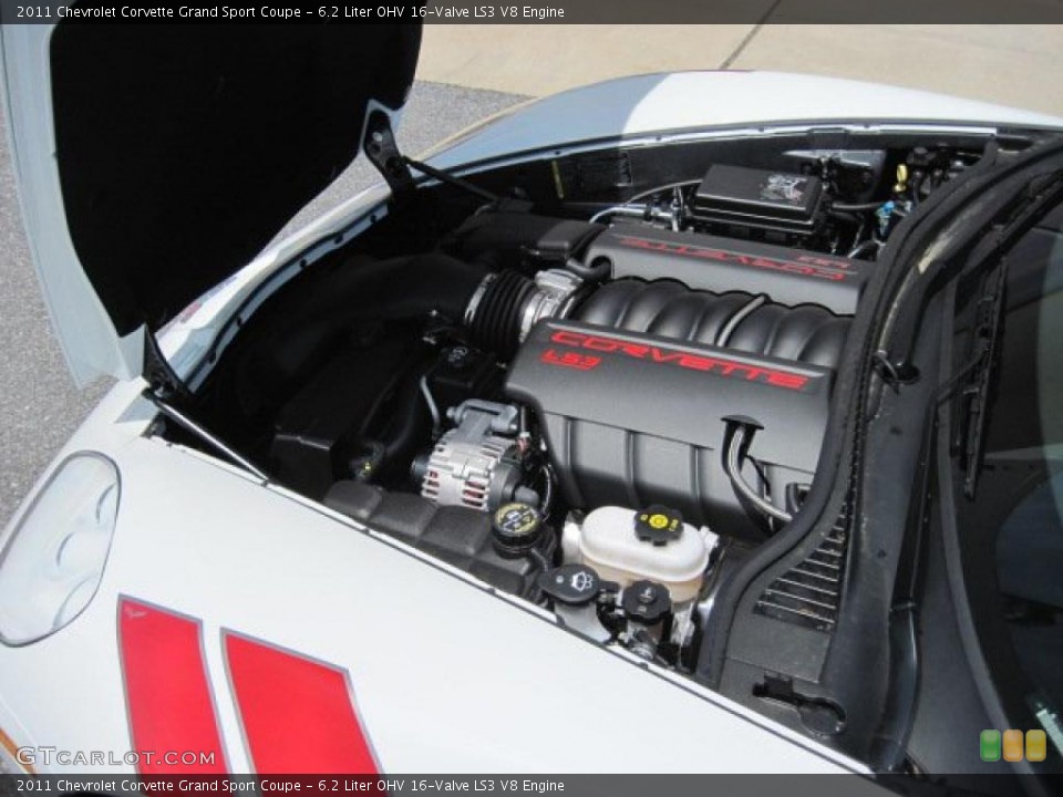 6.2 Liter OHV 16-Valve LS3 V8 Engine for the 2011 Chevrolet Corvette #49165691