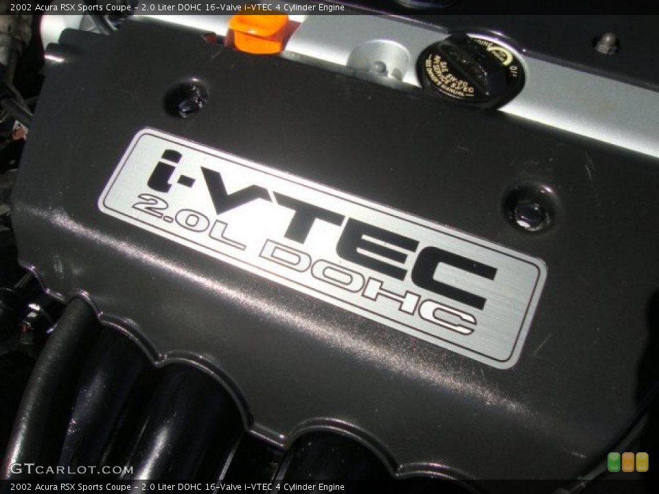2.0 Liter DOHC 16-Valve i-VTEC 4 Cylinder Engine for the 2002 Acura RSX #49168208