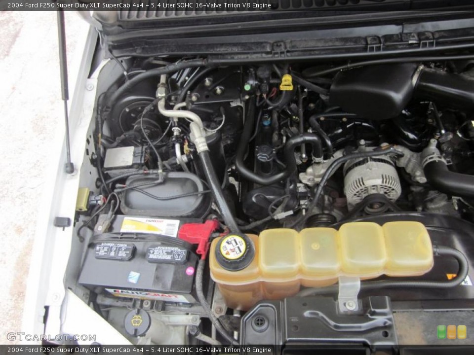 5.4 Liter SOHC 16-Valve Triton V8 Engine for the 2004 Ford F250 Super Duty #49169141