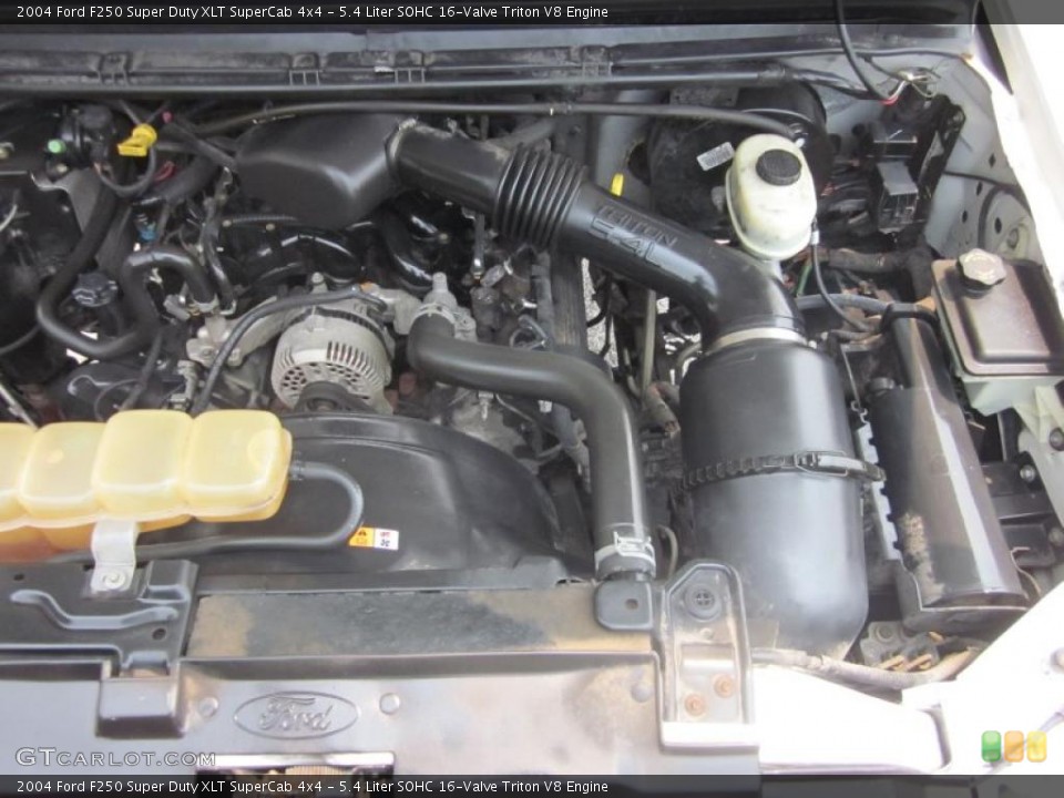 5.4 Liter SOHC 16-Valve Triton V8 Engine for the 2004 Ford F250 Super Duty #49169174