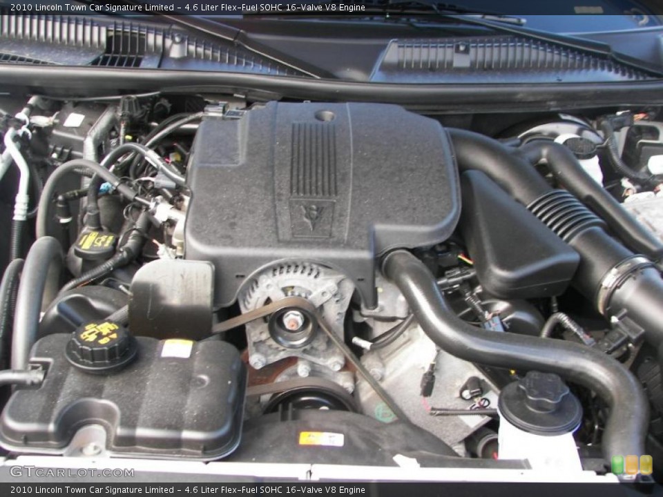 4.6 Liter Flex-Fuel SOHC 16-Valve V8 Engine for the 2010 Lincoln Town Car #49174868
