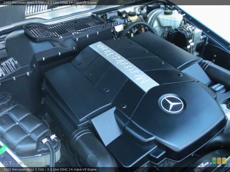 5.0 Liter SOHC 24-Valve V8 2002 Mercedes-Benz G Engine
