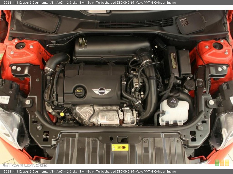 1.6 Liter Twin-Scroll Turbocharged DI DOHC 16-Valve VVT 4 Cylinder Engine for the 2011 Mini Cooper #49180460