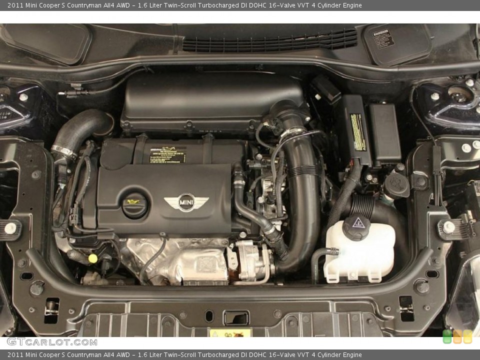 1.6 Liter Twin-Scroll Turbocharged DI DOHC 16-Valve VVT 4 Cylinder Engine for the 2011 Mini Cooper #49180865