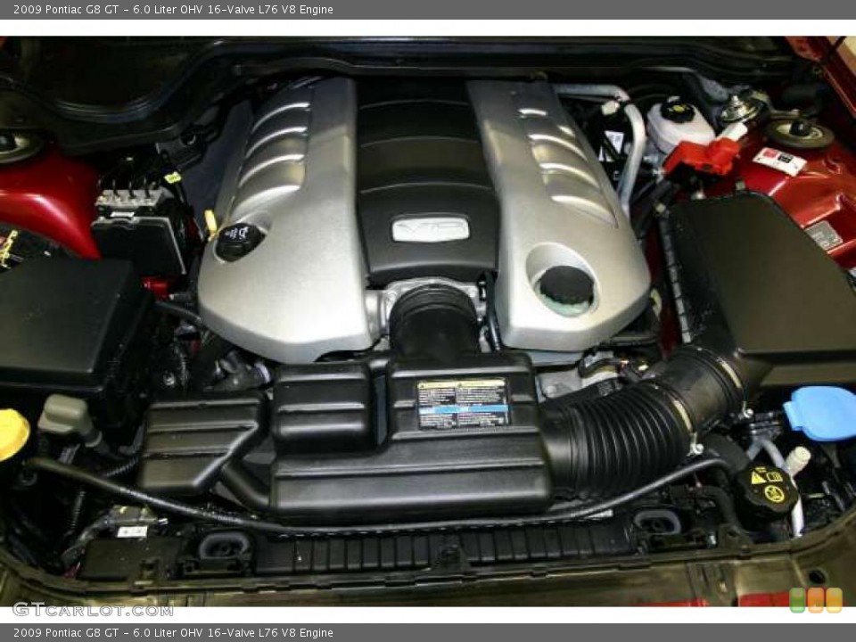 6.0 Liter OHV 16-Valve L76 V8 Engine for the 2009 Pontiac G8 #49182638