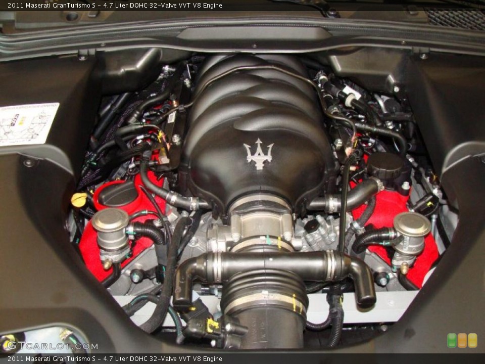4.7 Liter DOHC 32-Valve VVT V8 Engine for the 2011 Maserati GranTurismo #49183244