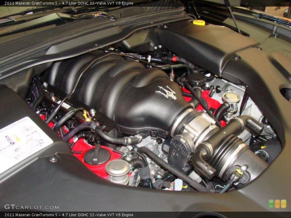 4.7 Liter DOHC 32-Valve VVT V8 Engine for the 2011 Maserati GranTurismo #49183259