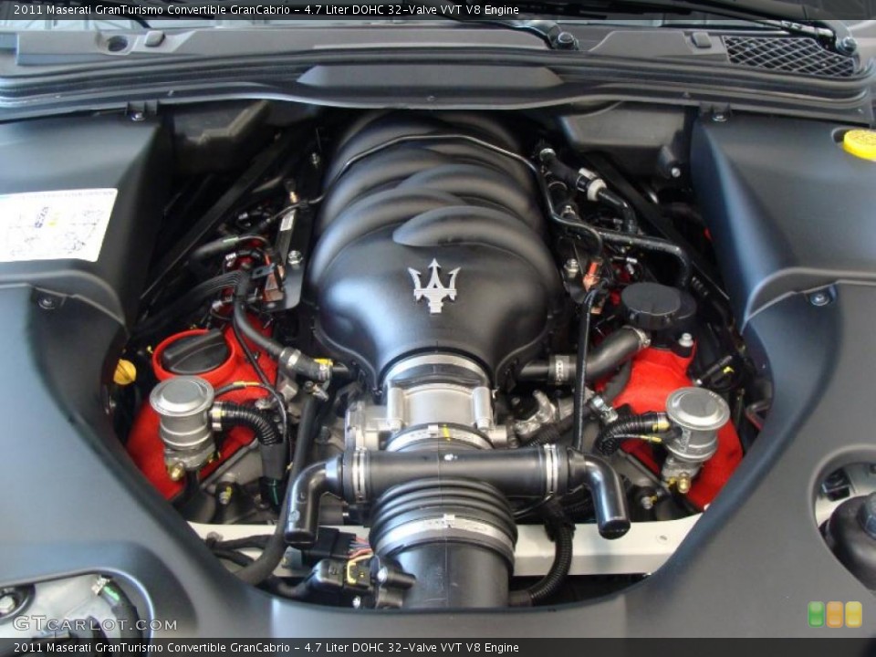 4.7 Liter DOHC 32-Valve VVT V8 Engine for the 2011 Maserati GranTurismo Convertible #49183637