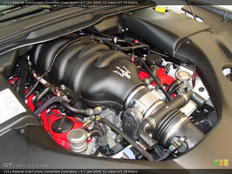 4.7 Liter DOHC 32-Valve VVT V8 Engine for the 2011 Maserati GranTurismo Convertible #49183667