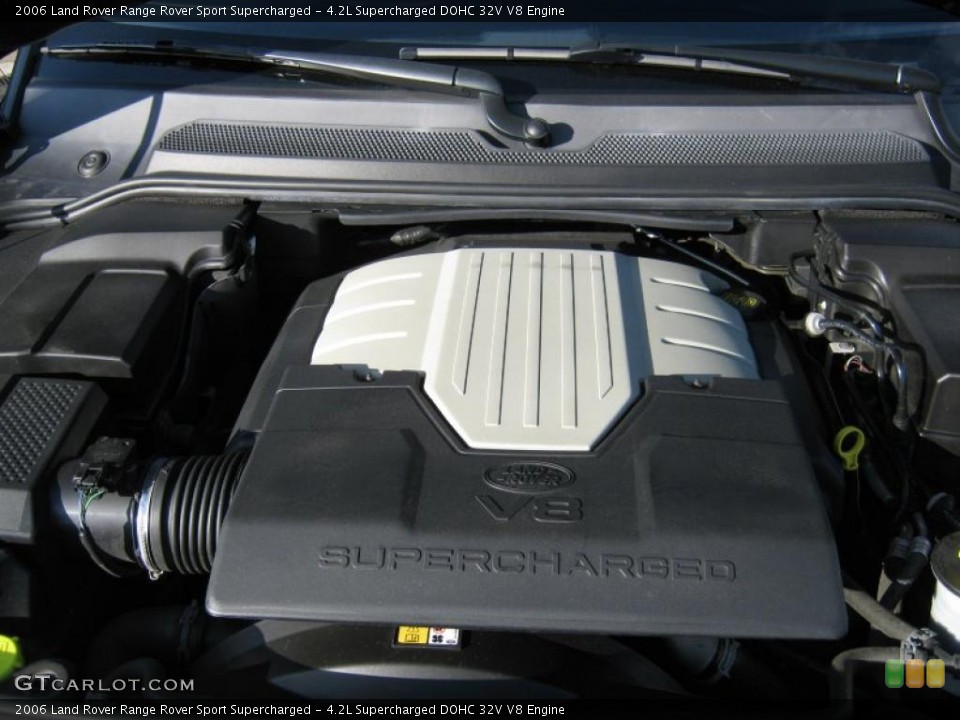 4.2L Supercharged DOHC 32V V8 Engine for the 2006 Land Rover Range Rover Sport #49194156