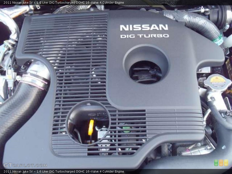 1.6 Liter DIG Turbocharged DOHC 16-Valve 4 Cylinder Engine for the 2011 Nissan Juke #49196798
