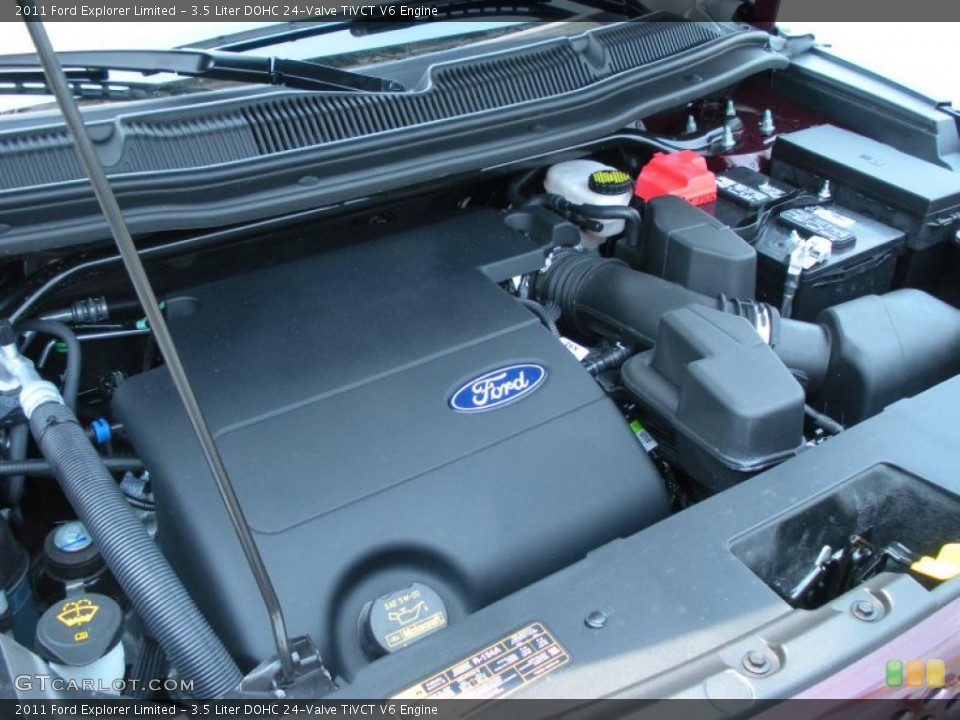 3.5 Liter DOHC 24-Valve TiVCT V6 Engine for the 2011 Ford Explorer #49197383