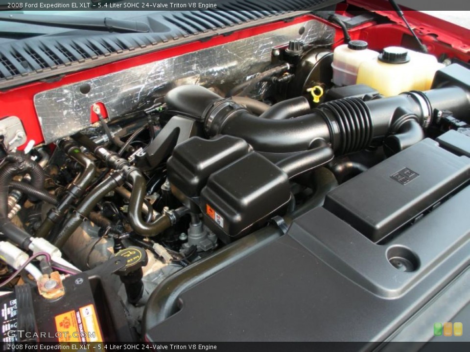 5.4 Liter SOHC 24-Valve Triton V8 Engine for the 2008 Ford Expedition #49200770