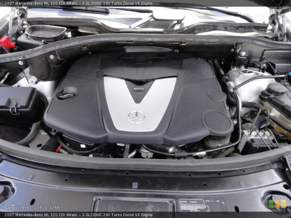 3.0L DOHC 24V Turbo Diesel V6 Engine for the 2007 Mercedes-Benz ML #49214243