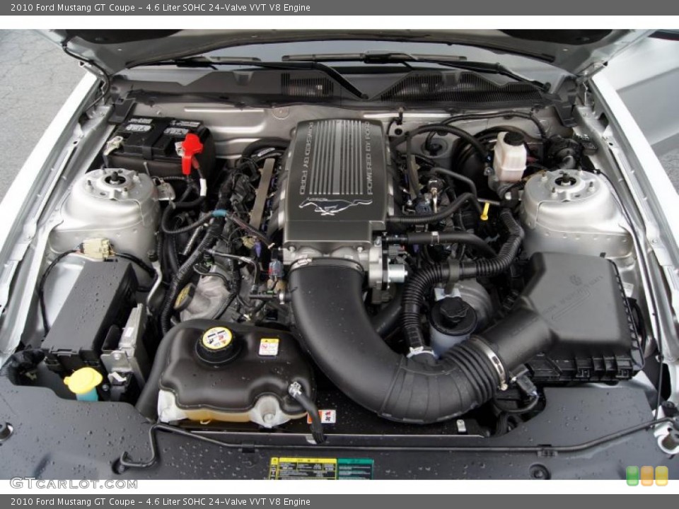 4.6 Liter SOHC 24-Valve VVT V8 Engine for the 2010 Ford Mustang #49216302