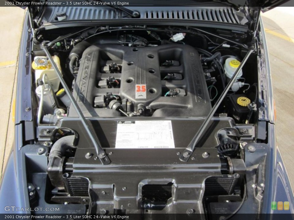 3.5 Liter SOHC 24-Valve V6 Engine for the 2001 Chrysler Prowler #49217084