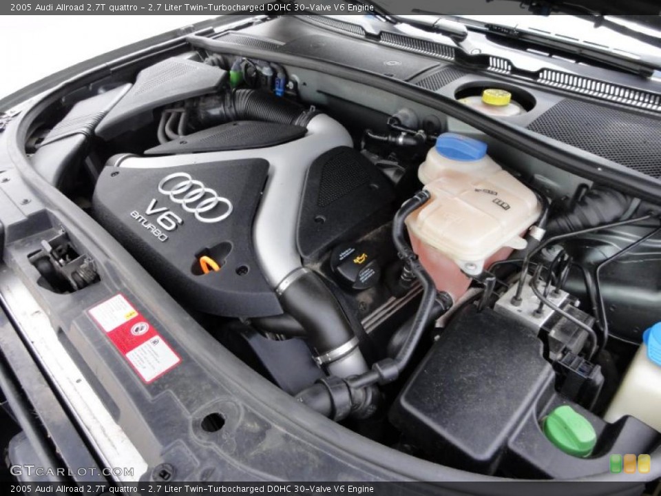 2.7 Liter Twin-Turbocharged DOHC 30-Valve V6 Engine for the 2005 Audi Allroad #49218245