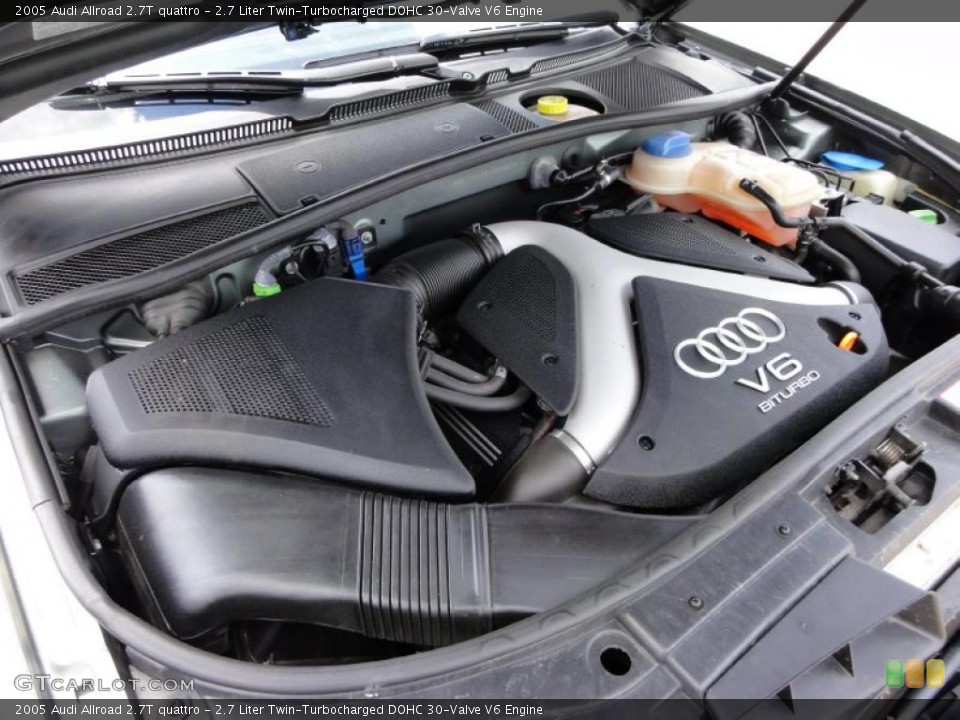 2.7 Liter Twin-Turbocharged DOHC 30-Valve V6 Engine for the 2005 Audi Allroad #49218254