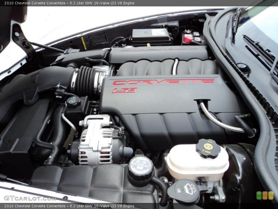 6.2 Liter OHV 16-Valve LS3 V8 Engine for the 2010 Chevrolet Corvette #49226384