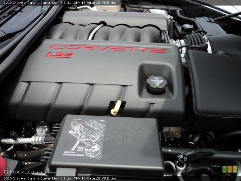 6.2 Liter OHV 16-Valve LS3 V8 Engine for the 2010 Chevrolet Corvette #49226414