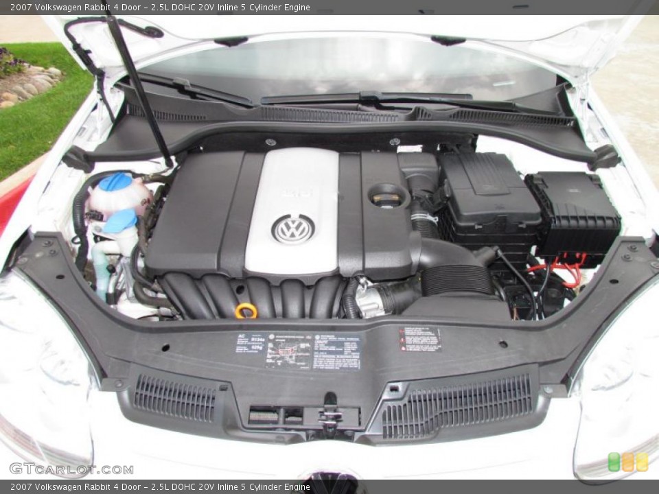 2.5L DOHC 20V Inline 5 Cylinder Engine for the 2007 Volkswagen Rabbit #49227320