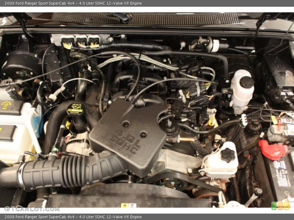 4.0 Liter SOHC 12-Valve V6 Engine for the 2009 Ford Ranger #49232285