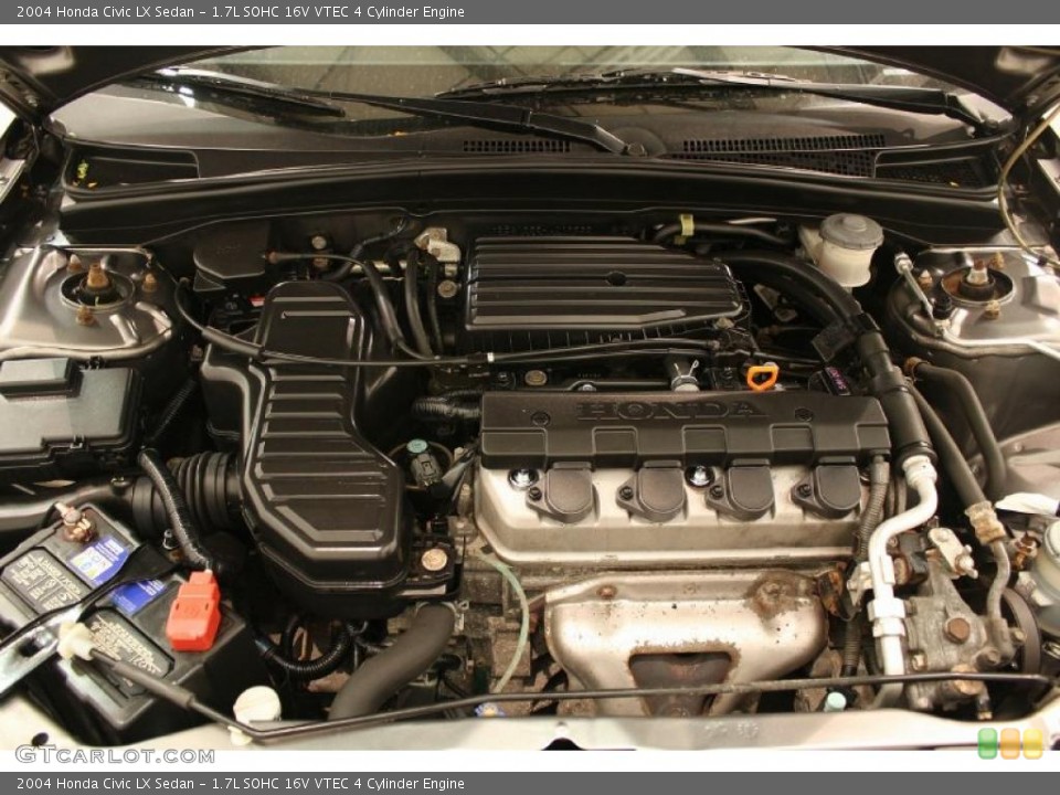 1.7L SOHC 16V VTEC 4 Cylinder Engine for the 2004 Honda Civic #49234250