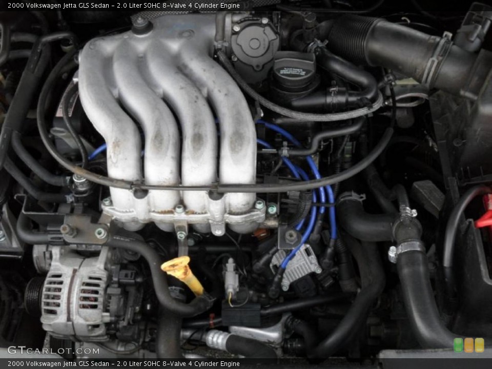 2.0 Liter SOHC 8-Valve 4 Cylinder Engine for the 2000 Volkswagen Jetta #49241040