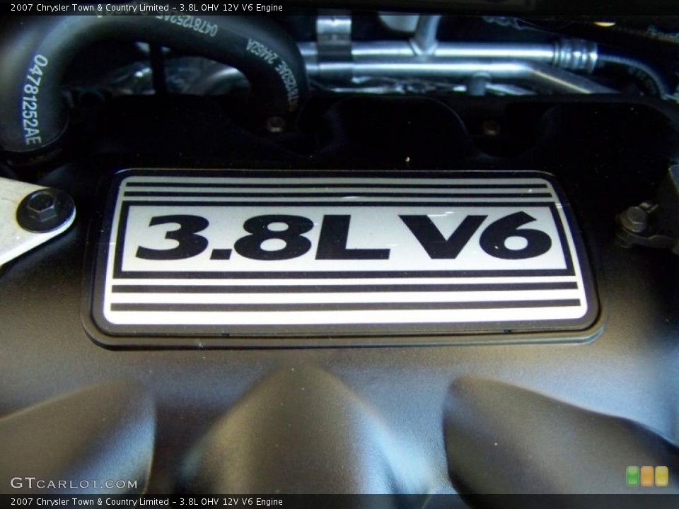 3.8L OHV 12V V6 Engine for the 2007 Chrysler Town & Country #49241937