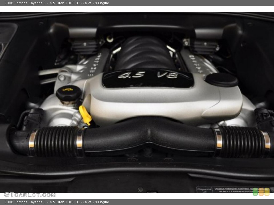 4.5 Liter DOHC 32-Valve V8 Engine for the 2006 Porsche Cayenne #49243827