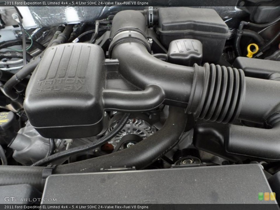 5.4 Liter SOHC 24-Valve Flex-Fuel V8 Engine for the 2011 Ford Expedition #49252313