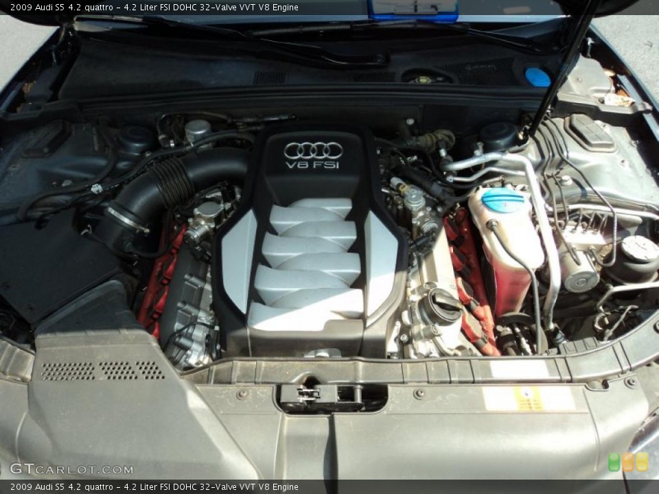4.2 Liter FSI DOHC 32-Valve VVT V8 Engine for the 2009 Audi S5 #49256339