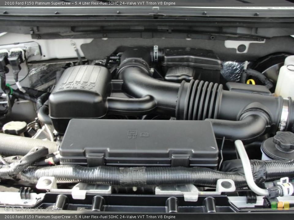 5.4 Liter Flex-Fuel SOHC 24-Valve VVT Triton V8 Engine for the 2010 Ford F150 #49260281