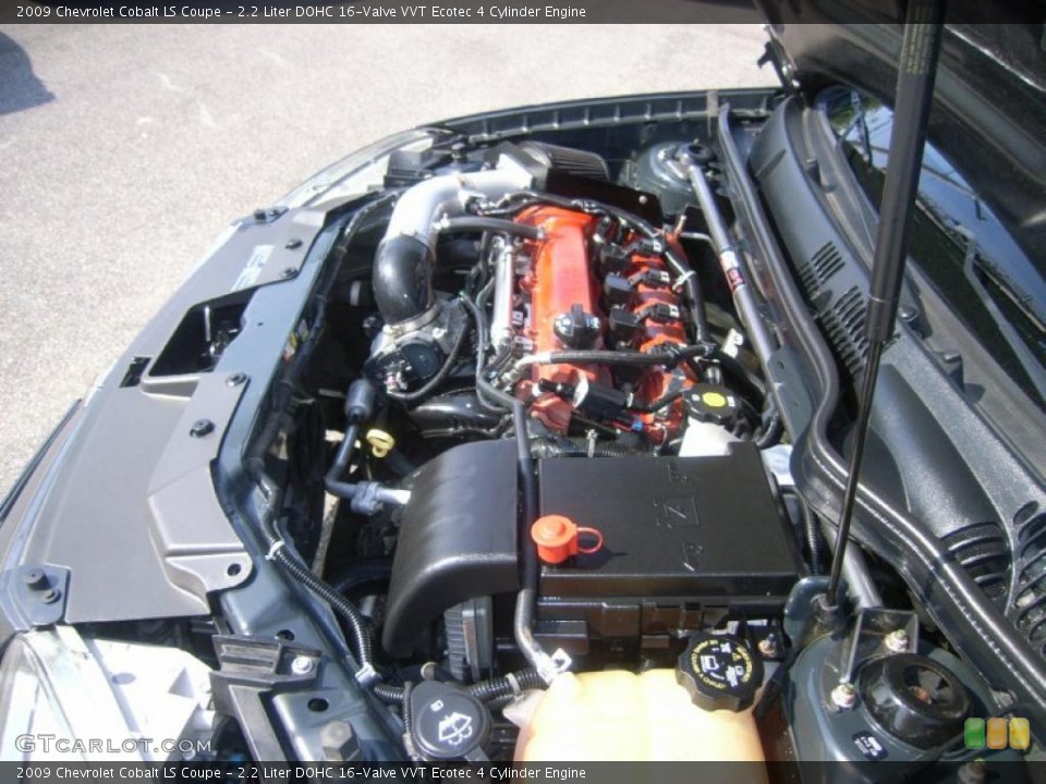 2.2 Liter DOHC 16-Valve VVT Ecotec 4 Cylinder Engine for the 2009 Chevrolet Cobalt #49271606