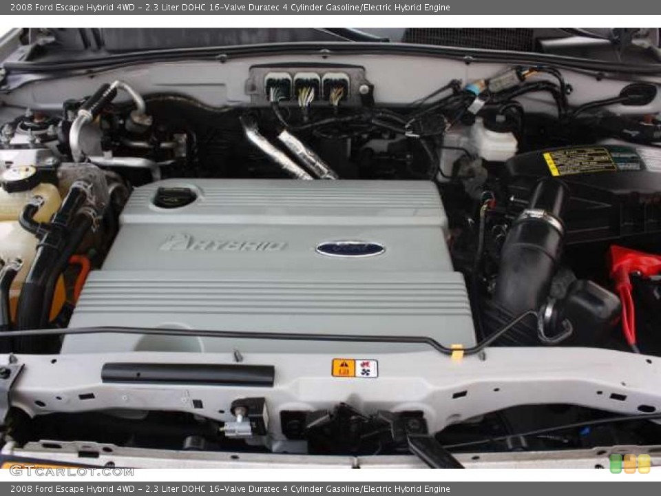 2.3 Liter DOHC 16-Valve Duratec 4 Cylinder Gasoline/Electric Hybrid Engine for the 2008 Ford Escape #49275764