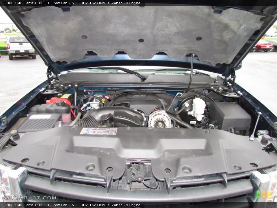 5.3L OHV 16V FlexFuel Vortec V8 Engine for the 2008 GMC Sierra 1500 #49278671