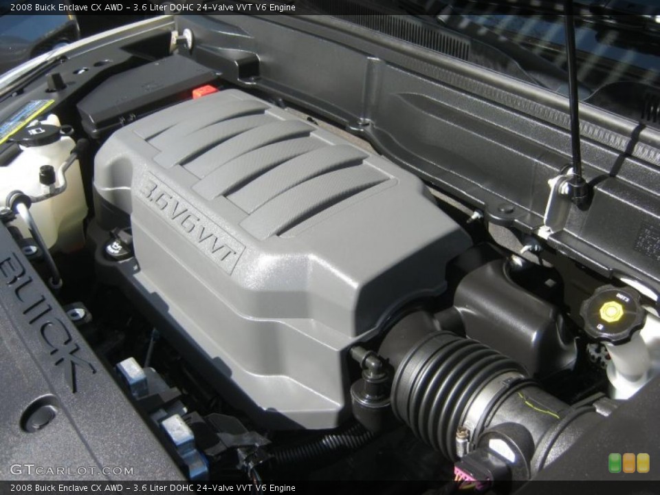 3.6 Liter DOHC 24-Valve VVT V6 Engine for the 2008 Buick Enclave #49282442