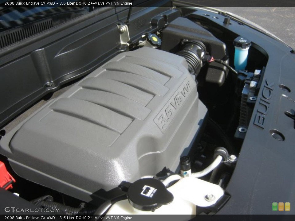 3.6 Liter DOHC 24-Valve VVT V6 Engine for the 2008 Buick Enclave #49282457