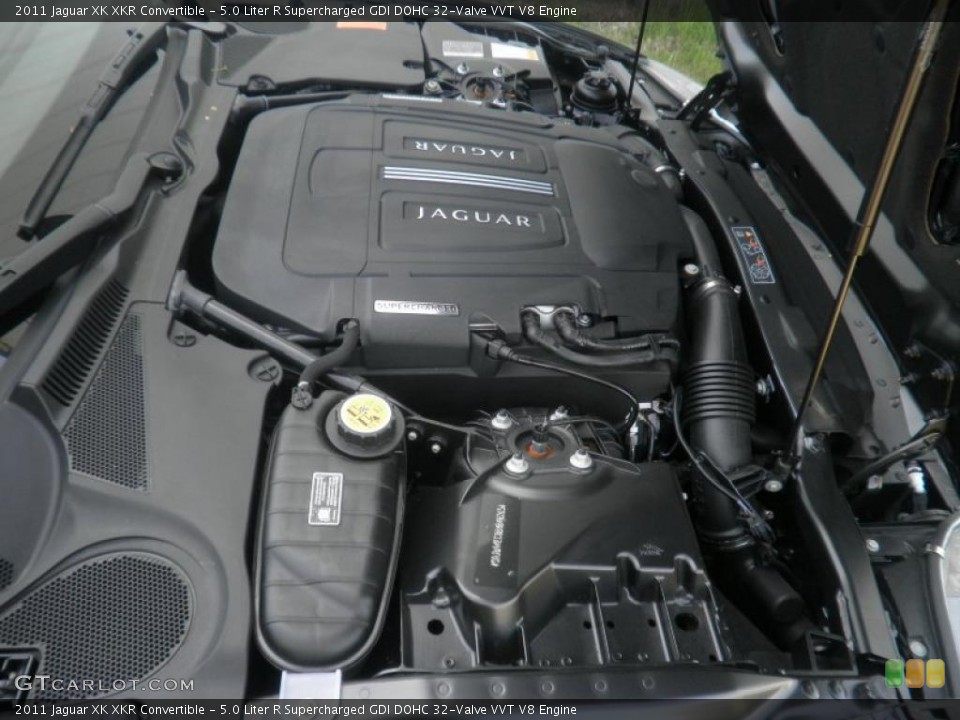 5.0 Liter R Supercharged GDI DOHC 32-Valve VVT V8 Engine for the 2011 Jaguar XK #49291133