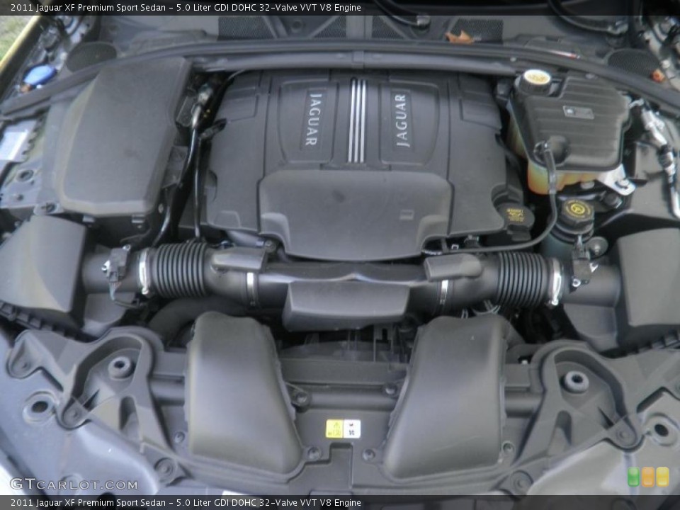 5.0 Liter GDI DOHC 32-Valve VVT V8 Engine for the 2011 Jaguar XF #49291349