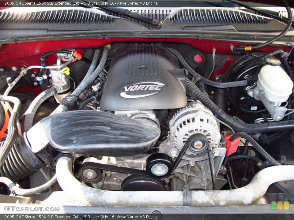 5.3 Liter OHV 16-Valve Vortec V8 Engine for the 2005 GMC Sierra 1500 #49296002