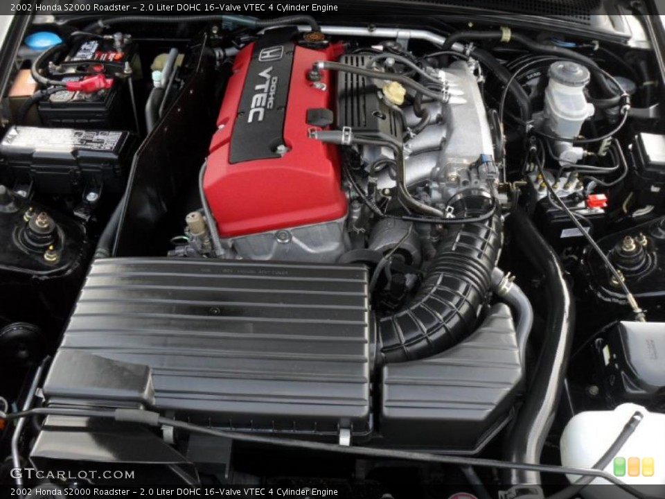 2.0 Liter DOHC 16-Valve VTEC 4 Cylinder Engine for the 2002 Honda S2000 #49303983