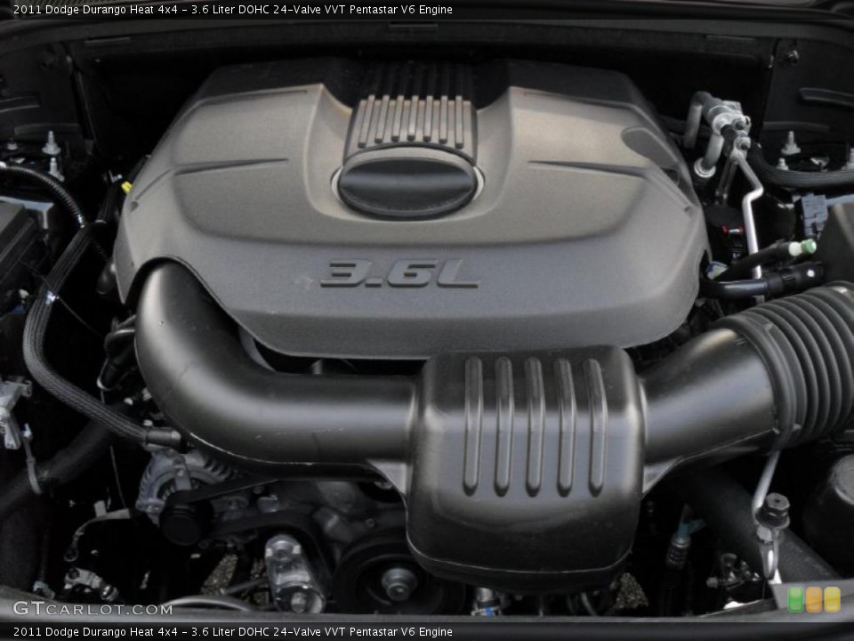 3.6 Liter DOHC 24-Valve VVT Pentastar V6 Engine for the 2011 Dodge Durango #49304967